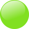 Green Glossy Icon Clip Art