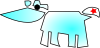 Cow And Star Clip Art