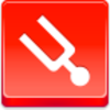 Free Red Button Icons Tuning Fork Image