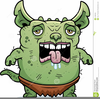 Ugly Monster Clipart Image