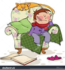 Baby Boy Sitting Clipart Image