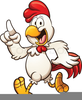 Animated Dancing Chicken Clipart Image