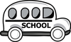 Cartoon School Bus Drawing Smu Image
