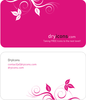 Dryicons Business Card Template Image