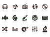 0061 Music And Audio Icons Image