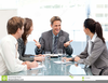 Clipart Good Business Meeting Image