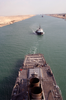 The Guided Missile Destroyer Uss Donald Cook (ddg 75) Transiting The Suez Canal Image
