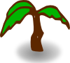 Rpg Map Symbols Palm Tree 3 Clip Art