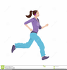 Free Clipart Woman Runner Image