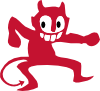 Dancing Devil Clip Art