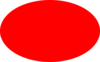 Oval Rojo Clip Art