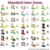 Standard User Icons Image