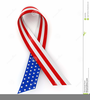 Free Red White And Blue Banner Clipart Image
