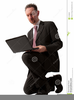 Free Clipart Person Using Computer Image