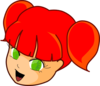 Red Hair Girl Clip Art