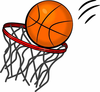 Free Basketball Net Clipart Image
