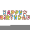 Happy Birthday Hello Kitty Clipart Image