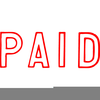 Clipart Paid In Full Stamp Image