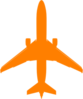 Boeing Orange Clip Art