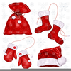 Clipart Of Mittens And Hat Image