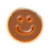 Orange Smiley Face Clip Art