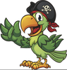 Free Clipart Pirate Parrot Image