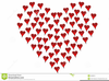 Tiny Hearts Clipart Image