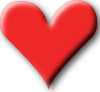 Red Heart Valentine Clip Art