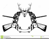 Hunting Clipart Black And White Image