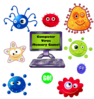Computer Virus Memory Game2 Clip Art