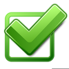 Green Checkbox Clipart Image