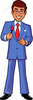 Animated Announcer Clipart Image