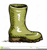 Rubber Boots Clipart Image