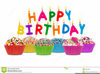 Free Clipart Cupcake Birthday Image