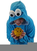 Hoodie Monster Costume Image