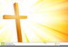 Vector Clipart Sunrise Cross Image