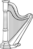 Harp Clip Art