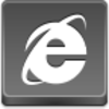 Free Grey Button Icons Internet Explorer Image