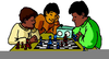 Playing Chess Clipart Image