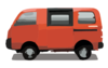 Mahindra Maxximo Mini Van Side Clip Art