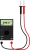 Digital Multimeter With Leads Clip Art