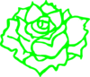 Green Floral Clip Art