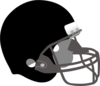 Black And Silver Helmet Clip Art