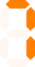 Orange Seven Clip Art