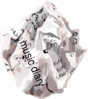 Crumbled Ball Of Paper-michelle Clip Art