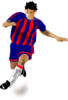 Player Barca Clip Art