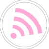 Pink Subscription Wifi Icon Clip Art