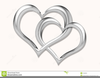 Silver Wedding Clipart Image
