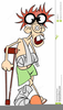 Man With Broken Arm Clipart Image