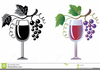 Wine Grape Clipart Image